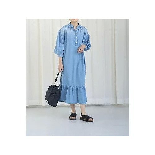 【ヘルシーデニム/Healthy Denim】の【洗える】Grape 人気、トレンドファッション・服の通販 founy(ファニー) 　ファッション　Fashion　レディースファッション　Fashion for Women　ギャザー　Gathered, Ruffled　スキッパー　Skipper, Open Collar　デニム　Denim, Jeans Material　フロント　Front, Front Design　洗える　Machine Washable　other-2|ID: prp329100004593201 ipo3291000000032640099