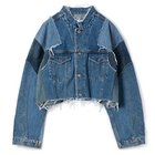 【キイト/QUIITO】のPT DENIM SHORT JK 人気、トレンドファッション・服の通販 founy(ファニー) ファッション Fashion レディースファッション Ladies' Fashion Online 2025年 2025 2025-2026秋冬・A/W Aw/Autumn/Winter/Fw/Fall/2025-2026 コンパクト Compact パッチワーク Patchwork thumbnail BLUE|ID: prp329100004593202 ipo3291000000032612886