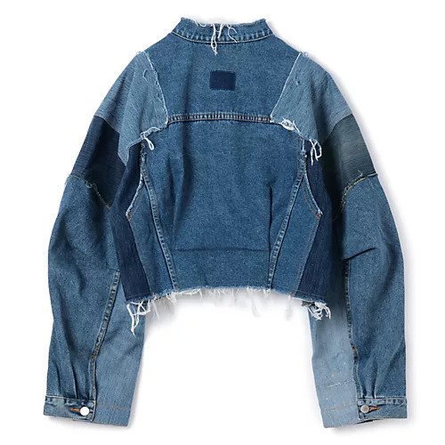 【キイト/QUIITO】のPT DENIM SHORT JK 人気、トレンドファッション・服の通販 founy(ファニー) 　ファッション　Fashion　レディースファッション　Ladies' Fashion Online　2025年　2025　2025-2026秋冬・A/W　Aw/Autumn/Winter/Fw/Fall/2025-2026　コンパクト　Compact　パッチワーク　Patchwork　other-2|ID: prp329100004593202 ipo3291000000032612887