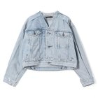 【キイト/QUIITO】のTENT VNECK JK 人気、トレンドファッション・服の通販 founy(ファニー) ファッション Fashion レディースファッション Ladies' Fashion Online 2025年 2025 2025-2026秋冬・A/W Aw/Autumn/Winter/Fw/Fall/2025-2026 ジャケット Jacket デニム Denim パターン Pattern thumbnail BLUE(01)|ID: prp329100004593203 ipo3291000000032612890