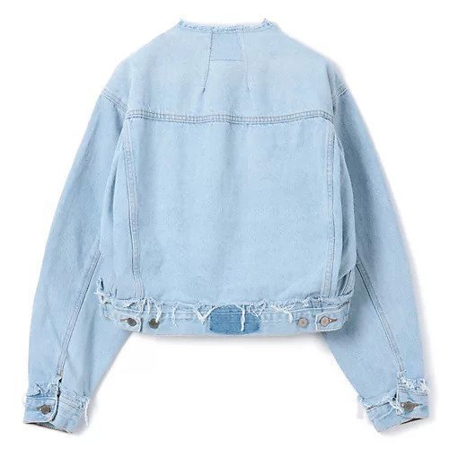 【キイト/QUIITO】のTENT VNECK JK 人気、トレンドファッション・服の通販 founy(ファニー) 　ファッション　Fashion　レディースファッション　Ladies' Fashion Online　2025年　2025　2025-2026秋冬・A/W　Aw/Autumn/Winter/Fw/Fall/2025-2026　ジャケット　Jacket　デニム　Denim　パターン　Pattern　other-2|ID: prp329100004593203 ipo3291000000032612892