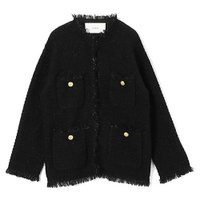 【アダワス/ADAWAS】のTWEED KNIT JACKET 人気、トレンドファッション・服の通販 founy(ファニー) ファッション Fashion レディースファッション Ladies' Fashion Online アウター Coat Outerwear ジャケット Jackets トップス・カットソー Tops/Tshirt ニット Knit Tops ジャケット Jacket ツイード Tweed フリンジ Fringe リラックス Relax エレガント 上品 Elegant 人気 Popularity |ID:prp329100004593205