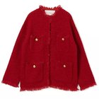 【アダワス/ADAWAS】のTWEED KNIT JACKET 人気、トレンドファッション・服の通販 founy(ファニー) ファッション Fashion レディースファッション Ladies' Fashion Online アウター Coat Outerwear ジャケット Jackets トップス・カットソー Tops/Tshirt ニット Knit Tops ジャケット Jacket ツイード Tweed フリンジ Fringe リラックス Relax エレガント 上品 Elegant 人気 Popularity thumbnail RED|ID: prp329100004593205 ipo3291000000032612900