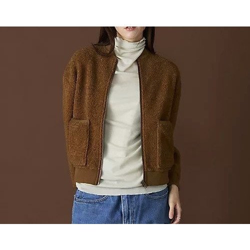 【スローン/SLOANE】のシープボアパイル ZIPブルゾン 人気、トレンドファッション・服の通販 founy(ファニー) 　ファッション　Fashion　レディースファッション　Ladies' Fashion Online　アウター　Coat Outerwear　ブルゾン　Blouson/Jackets　ブルゾン　Blouson　ポケット　Pocket　冬　Winter　軽量　Lightweight　other-2|ID: prp329100004593206 ipo3291000000032612905
