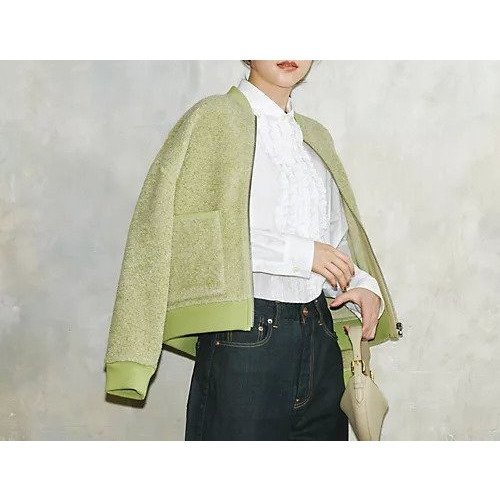 【スローン/SLOANE】のシープボアパイル ZIPブルゾン 人気、トレンドファッション・服の通販 founy(ファニー) 　ファッション　Fashion　レディースファッション　Fashion for Women　アウター　Coat / Outerwear Collection　ブルゾンジャケット・スポーティアウター　Blouson Jackets　ジャケット　Jacket, Outerwear　ブルゾン　Blouson, Bomber Jacket　ポケット　Pocket, Pocket Detail　冬　Winter / This Winter　別注　Limited Edition, Custom Order　other-3|ID: prp329100004593206 ipo3291000000033342537