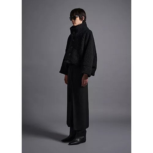 【コグ ザビッグスモーク/COGTHEBIGSMOKE】のMILAN STAND COLLAR BLOUSON 人気、トレンドファッション・服の通販 founy(ファニー) 　ファッション　Fashion　レディースファッション　Ladies' Fashion Online　アウター　Coat Outerwear　ブルゾン　Blouson/Jackets　キルティング　Quilting　コンパクト　Compact　ジャージ　Jersey　スタンド　Stand　スリーブ　Sleeve　モコモコ　Fluffy　ワイド　Wide　エレガント 上品　Elegant　other-2|ID: prp329100004593209 ipo3291000000032612917