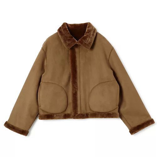 【ヴァシュモン/VACHEMENT】のフェイクファーブルゾン インテリア・キッズ・メンズ・レディースファッション・服の通販 founy(ファニー) 　ファッション　Fashion　レディースファッション　Ladies' Fashion Online　アウター　Coat Outerwear　ブルゾン　Blouson/Jackets　ジャケット　Jacket　フェイクファー　Faux Fur　ムートン　Mouton　CAMEL|ID: prp329100004593212 ipo3291000000032612929