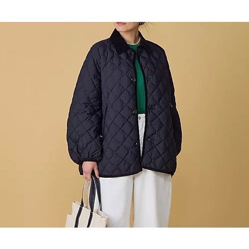 【ジムフレックス/GYMPHLEX】のQUILT DOWN PUFF SLEEVE MIDDLE COAT インテリア・キッズ・メンズ・レディースファッション・服の通販 founy(ファニー) 　ファッション　Fashion　レディースファッション　Ladies' Fashion Online　アウター　Coat Outerwear　コート　Coats　キルティング　Quilting　スリーブ　Sleeve　ダウン　Down　ハーフ　Half　BLACK|ID: prp329100004593215 ipo3291000000032612943