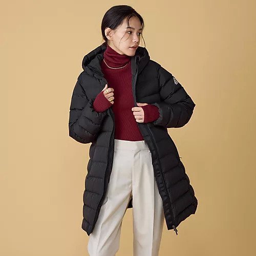 【ピレネックス/PYRENEX】のSERRES(セール)フード付きロングダウンジャケット 人気、トレンドファッション・服の通販 founy(ファニー) 　ファッション　Fashion　レディースファッション　Ladies' Fashion Online　アウター　Coat Outerwear　ジャケット　Jackets　シンプル　Simple　ダウン　Down　フェミニン　Feminine　フロント　Front　ロング　Long　エレガント 上品　Elegant　防寒　Cold Protection　other-3|ID: prp329100004593225 ipo3291000000032612998