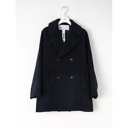 【ティッカ/TICCA】のピーコート インテリア・キッズ・メンズ・レディースファッション・服の通販 founy(ファニー) 　ファッション　Fashion　レディースファッション　Fashion for Women　アウター　Coat / Outerwear Collection　コート・ロングコート・ピーコート　Long Coats, Peacoats & More　グラデーション　Gradient, Ombre　ハーフ　Half, Half-Length　バランス　Balance, Style Balance　ポケット　Pocket, Pocket Detail　人気　Popular, Best Seller　定番　Standard, Basic Item　navy|ID: prp329100004593227 ipo3291000000033203601