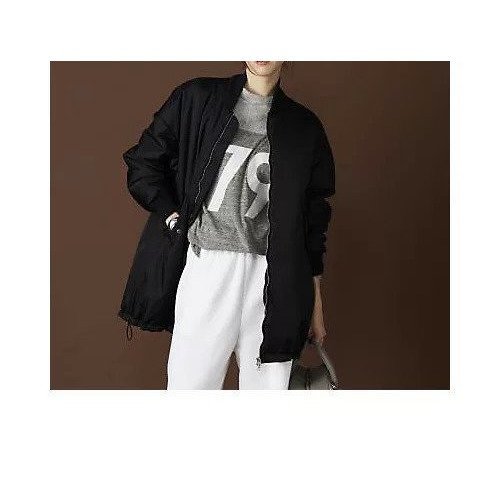 【ティッカ/TICCA】のミドルMA-1 人気、トレンドファッション・服の通販 founy(ファニー) 　ファッション　Fashion　レディースファッション　Ladies' Fashion Online　アウター　Coat Outerwear　MA-1　MA-1　ギャザー　Gather　コクーン　Cocoon　軽量　Lightweight　チュニック　Tunic　定番　Standard　人気　Popularity　バランス　Balance　ブルゾン　Blouson　ミドル　Middle　ミリタリー　Military　エレガント 上品　Elegant　other-2|ID: prp329100004593229 ipo3291000000032613016