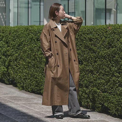 【バウト/BOWTE】のTECHNICAL COTTON OVER SIZING UNLINED TRENCH COAT 人気、トレンドファッション・服の通販 founy(ファニー) 　ファッション　Fashion　レディースファッション　Fashion for Women　アウター　Coat / Outerwear Collection　コート・ロングコート・ピーコート　Long Coats, Peacoats & More　トレンチコート / 春秋の定番アウター　Trench Coats　インナー　Innerwear　コーティング　Coating, Coated Finish　ライナー　Liner, Inner Layer　ロング　Long, Long-Length　ワッシャー　Washer, Crinkled Finish　other-3|ID: prp329100004593231 ipo3291000000033771380