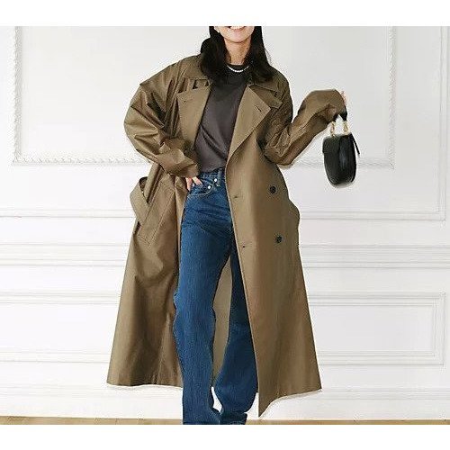 【バウト/BOWTE】のTECHNICAL COTTON OVER SIZING UNLINED TRENCH COAT 人気、トレンドファッション・服の通販 founy(ファニー) 　ファッション　Fashion　レディースファッション　Fashion for Women　アウター　Coat / Outerwear Collection　コート・ロングコート・ピーコート　Long Coats, Peacoats & More　トレンチコート / 春秋の定番アウター　Trench Coats　インナー　Innerwear　コーティング　Coating, Coated Finish　ライナー　Liner, Inner Layer　ロング　Long, Long-Length　ワッシャー　Washer, Crinkled Finish　other-3|ID: prp329100004593231 ipo3291000000035147737