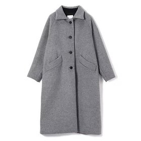 【チノ/CINOH】 BEAVER CLOTH LONG COAT人気、トレンドファッション・服の通販 founy(ファニー) ファッション Fashion レディースファッション Ladies' Fashion Online アウター Coat Outerwear コート Coats バランス Balance パターン Pattern リュクス Luxe リラックス Relax |ID:prp329100004593232
