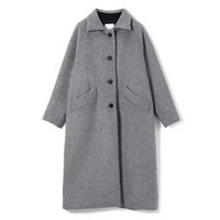 【チノ/CINOH】のBEAVER CLOTH LONG COAT 人気、トレンドファッション・服の通販 founy(ファニー) ファッション Fashion レディースファッション Ladies' Fashion Online アウター Coat Outerwear コート Coats バランス Balance パターン Pattern リュクス Luxe リラックス Relax |ID:prp329100004593232