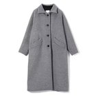 【チノ/CINOH】のBEAVER CLOTH LONG COAT 人気、トレンドファッション・服の通販 founy(ファニー) ファッション Fashion レディースファッション Ladies' Fashion Online アウター Coat Outerwear コート Coats バランス Balance パターン Pattern リュクス Luxe リラックス Relax thumbnail GRAY|ID: prp329100004593232 ipo3291000000032613027