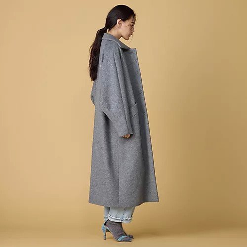 【チノ/CINOH】のBEAVER CLOTH LONG COAT 人気、トレンドファッション・服の通販 founy(ファニー) ファッション Fashion レディースファッション Fashion for Women アウター Coat / Outerwear Collection コート・ロングコート・ピーコート Long Coats, Peacoats & More コクーン Cocoon, Cocoon Silhouette スニーカー Sneakers, Trainers バランス Balance, Style Balance パターン Pattern, Design Print モダン Modern, Contemporary リュクス Luxury, Elegant, High-End, Chic リラックス Relax, Relaxed Fit other-3|ID: prp329100004593232 ipo3291000000034616241
