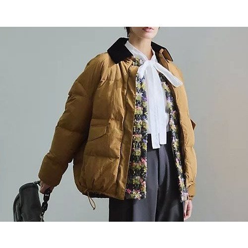 【エムティーモデリスト/mtmodelist】のベロアカラーダウンジャケット 人気、トレンドファッション・服の通販 founy(ファニー) ファッション Fashion レディースファッション Fashion for Women アウター Coat / Outerwear Collection レディースジャケット・軽アウター Jackets アウトドア Outdoor Clothing エレガント 上品 Elegant ジャケット Jacket, Outerwear タフタ Taffeta, Structured Fabric ダウン Down, Puffer ブライト Bright, Shiny ベルベット Velvet, Velvety other-3|ID: prp329100004593233 ipo3291000000034706294