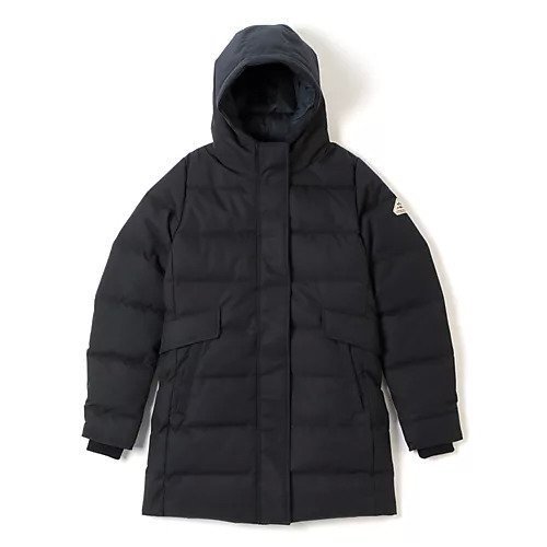 【ピレネックス/PYRENEX】のMASSANA(マッサナ)フード付きダウンコート インテリア・キッズ・メンズ・レディースファッション・服の通販 founy(ファニー) 　ファッション　Fashion　レディースファッション　Ladies' Fashion Online　アウター　Coat Outerwear　コート　Coats　ダウン　Down Coats And Jackets　ダウン　Down　ツイル　Twill　フランス　France　ポケット　Pocket　エレガント 上品　Elegant　人気　Popularity　定番　Standard　DEEP INK|ID: prp329100004593237 ipo3291000000032613050