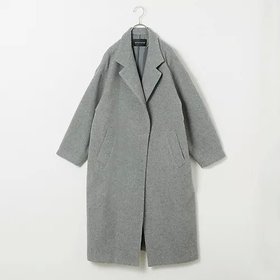 【ミズイロ インド/mizuiro ind】 【LEE別注】スタンドカラーウールコート人気、トレンドファッション・服の通販 founy(ファニー) ファッション Fashion レディースファッション Ladies' Fashion Online アウター Coat Outerwear コート Coats スタンド Stand テーラード Tailored ロング Long 再入荷 Restock/Back In Stock/Re Arrival 別注 Special Order |ID:prp329100004593238