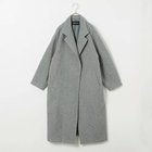 【ミズイロ インド/mizuiro ind】の【LEE別注】スタンドカラーウールコート 人気、トレンドファッション・服の通販 founy(ファニー) ファッション Fashion レディースファッション Ladies' Fashion Online アウター Coat Outerwear コート Coats スタンド Stand テーラード Tailored ロング Long 再入荷 Restock/Back In Stock/Re Arrival 別注 Special Order thumbnail 【LEE別注】グレー|ID: prp329100004593238 ipo3291000000032613055