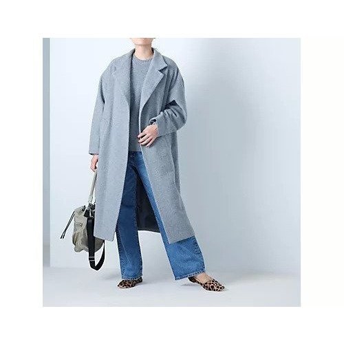 【ミズイロ インド/mizuiro ind】の【LEE別注】スタンドカラーウールコート 人気、トレンドファッション・服の通販 founy(ファニー) 　ファッション　Fashion　レディースファッション　Ladies' Fashion Online　アウター　Coat Outerwear　コート　Coats　スタンド　Stand　テーラード　Tailored　ロング　Long　再入荷　Restock/Back In Stock/Re Arrival　別注　Special Order　other-2|ID: prp329100004593238 ipo3291000000032613056