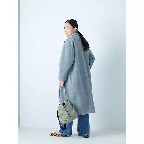【ミズイロ インド/mizuiro ind】の【LEE別注】スタンドカラーウールコート 人気、トレンドファッション・服の通販 founy(ファニー) 　ファッション　Fashion　レディースファッション　Ladies' Fashion Online　アウター　Coat Outerwear　コート　Coats　スタンド　Stand　テーラード　Tailored　ロング　Long　再入荷　Restock/Back In Stock/Re Arrival　別注　Special Order　other-3|ID: prp329100004593238 ipo3291000000032613057