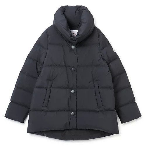 【ピレネックス/PYRENEX】のELAURA 2(エローラ)ダウンジャケット インテリア・キッズ・メンズ・レディースファッション・服の通販 founy(ファニー) 　ファッション　Fashion　レディースファッション　Fashion for Women　アウター　Coat / Outerwear Collection　レディースジャケット・軽アウター　Jackets　ジャケット　Jacket, Outerwear　ダウン　Down, Puffer　ドット　Polka Dot, Dot Pattern　ドロップ　Drop Shoulder, Dropped Style　フロント　Front, Front Design　マフラー　Scarf, Muffler　ミドル　Middle Length, Mid Height　ラウンド　Round, Round Neck　リラックス　Relax, Relaxed Fit　DEEP INK|ID: prp329100004593239 ipo3291000000032613061