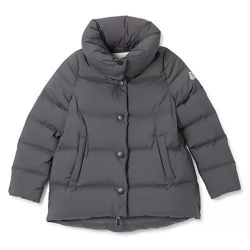 【ピレネックス/PYRENEX】のELAURA 2(エローラ)ダウンジャケット インテリア・キッズ・メンズ・レディースファッション・服の通販 founy(ファニー) 　ファッション　Fashion　レディースファッション　Fashion for Women　アウター　Coat / Outerwear Collection　レディースジャケット・軽アウター　Jackets　ジャケット　Jacket, Outerwear　ダウン　Down, Puffer　ドット　Polka Dot, Dot Pattern　ドロップ　Drop Shoulder, Dropped Style　フロント　Front, Front Design　マフラー　Scarf, Muffler　ミドル　Middle Length, Mid Height　ラウンド　Round, Round Neck　リラックス　Relax, Relaxed Fit　EBONY|ID: prp329100004593239 ipo3291000000032613063
