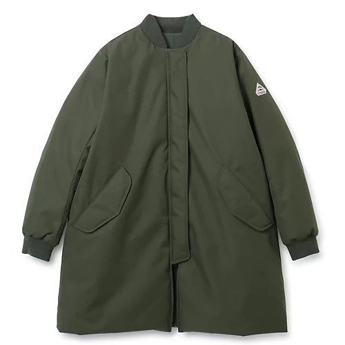 【ピレネックス/PYRENEX】のMONGIE(モンジー)MA‐1 ダウンジャケット インテリア・キッズ・メンズ・レディースファッション・服の通販 founy(ファニー) 　ファッション　Fashion　レディースファッション　Fashion for Women　アウター　Coat / Outerwear Collection　レディースジャケット・軽アウター　Jackets　キルト　Quilt, Quilted Fabric　ジャケット　Jacket, Outerwear　ダウン　Down, Puffer　バランス　Balance, Style Balance　ポケット　Pocket, Pocket Detail　エレガント 上品　Elegant　定番　Standard, Basic Item　DEEP KHAKI|ID: prp329100004593240 ipo3291000000032613070