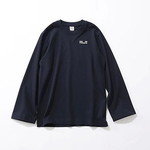【バウムウンドヘルガーデン/BAUM UND PFERDGARTEN】のロゴTシャツ 人気、トレンドファッション・服の通販 founy(ファニー) 　ファッション　Fashion　レディースファッション　Fashion for Women　トップス・カットソー　Cut & Sew Tops　シャツ・ブラウス・オフィスカジュアル　Elegant Blouses & Button-Ups　ロングTシャツ・Tシャツ　Longline T-Shirts & Tees　インナー　Innerwear　カーディガン　Cardigan, Knitwear　コレクション　Collection, Seasonal Line　シンプル　Simple, Minimal　ジャケット　Jacket, Outerwear　スタイリッシュ　Stylish, Fashionable　デニム　Denim, Jeans Material　フロント　Front, Front Design　プリント　Print, Printed Pattern　リラックス　Relax, Relaxed Fit　洗える　Machine Washable　other-2|ID: prp329100004593577 ipo3291000000032616959