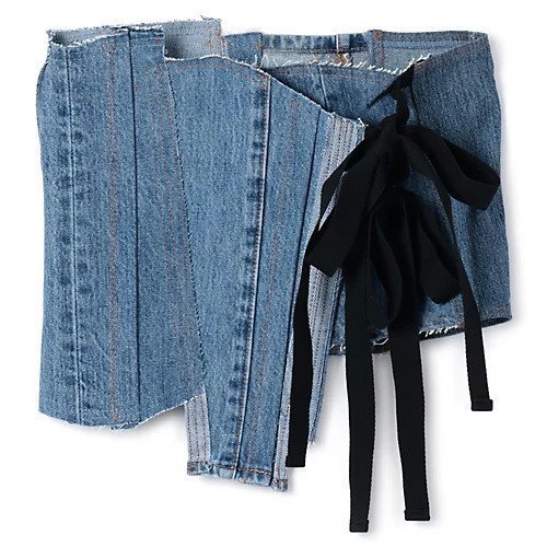 【その他のブランド/Other】のDENIM BUSTIER インテリア・キッズ・メンズ・レディースファッション・服の通販 founy(ファニー) https://founy.com/ ファッション Fashion レディースファッション Ladies' Fashion Online トップス・カットソー Tops/Tshirt ビスチェ Bustier 2025年 2025 2025-2026秋冬・A/W Aw/Autumn/Winter/Fw/Fall/2025-2026 ガーリー Girly バランス Balance パターン Pattern ビスチェ Bustier リボン Ribbon |ID: prp329100004593592 ipo3291000000032617506