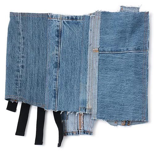 【キイト/QUIITO】のDENIM BUSTIER 人気、トレンドファッション・服の通販 founy(ファニー) 　ファッション　Fashion　レディースファッション　Ladies' Fashion Online　トップス・カットソー　Tops/Tshirt　ビスチェ　Bustier　2025年　2025　2025-2026秋冬・A/W　Aw/Autumn/Winter/Fw/Fall/2025-2026　ガーリー　Girly　バランス　Balance　パターン　Pattern　ビスチェ　Bustier　リボン　Ribbon　other-2|ID: prp329100004593592 ipo3291000000032617509