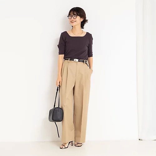 【ノーリーズ/NOLLEY'S】のウォッシャブル撥水ツイルチノパンツ 人気、トレンドファッション・服の通販 founy(ファニー) 　ファッション　Fashion　レディースファッション　Fashion for Women　パンツ　Pants & Trousers　2025年　2025　2025-2026秋冬・A/W　Autumn/Winter 2025–26 AW25–26　ウォッシャブル　Machine Washable　スラックス　Slacks, Dress Pants　センター　Center, Center Line　other-2|ID: prp329100004593606 ipo3291000000032639976