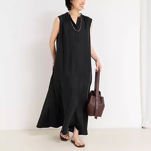 【ノーリーズ/NOLLEY'S】のウォッシャブルフィブリルサテンノースリシャツワンピース インテリア・キッズ・メンズ・レディースファッション・服の通販 founy(ファニー) https://founy.com/ ファッション Fashion レディースファッション Fashion for Women ワンピース Dresses シャツワンピース / 1枚で着映えコーデ Shirt Dresses 2025年 2025 2025春夏・S/S Spring/Summer 2025 SS25 なめらか Smooth, Silky Texture ギャザー Gathered, Ruffled サテン Satin, Glossy Fabric ノースリーブ Sleeveless, No-Sleeve リラックス Relax, Relaxed Fit エレガント 上品 Elegant 二次会 After Party |ID: prp329100004593609 ipo3291000000032618049