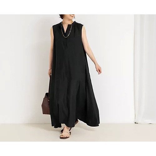 【ノーリーズ/NOLLEY'S】のウォッシャブルフィブリルサテンノースリシャツワンピース 人気、トレンドファッション・服の通販 founy(ファニー) 　ファッション　Fashion　レディースファッション　Fashion for Women　ワンピース　Dresses　シャツワンピース / 1枚で着映えコーデ　Shirt Dresses　2025年　2025　2025春夏・S/S　Spring/Summer 2025 SS25　なめらか　Smooth, Silky Texture　ギャザー　Gathered, Ruffled　サテン　Satin, Glossy Fabric　ノースリーブ　Sleeveless, No-Sleeve　リラックス　Relax, Relaxed Fit　エレガント 上品　Elegant　二次会　After Party　other-2|ID: prp329100004593609 ipo3291000000032618055