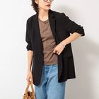 【ノーリーズ/NOLLEY'S】のウォッシャブルシアーライトジャケット ブラック|ID: prp329100004593682 ipo3291000000032620321