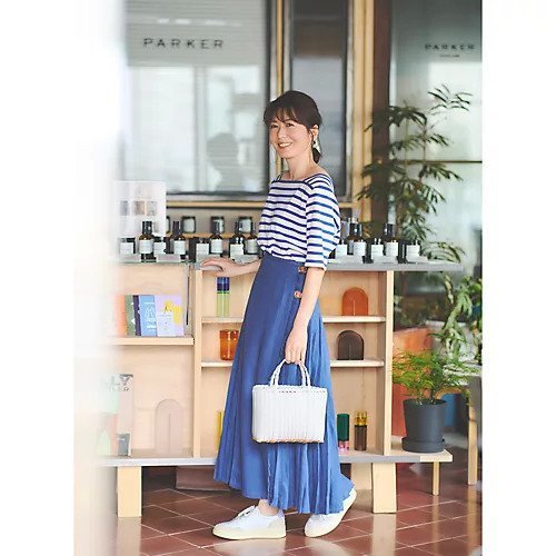 【トゥエルブクローゼット/12closet】の【洗える】スクエア2WAYボーダーT 人気、トレンドファッション・服の通販 founy(ファニー) 　ファッション　Fashion　レディースファッション　Fashion for Women　カットソー　Cut and Sewn Top　スクエア　Square, Square Shape　ボックス　Boxy, Box Shape　ボーダー　Border, Stripe　リラックス　Relax, Relaxed Fit　定番　Standard, Basic Item　洗える　Machine Washable　other-3|ID: prp329100004594108 ipo3291000000032629735