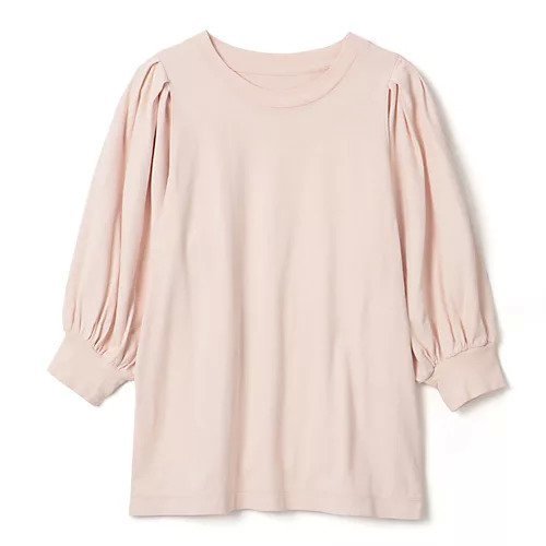 【スアデオ/suadeo】の【8の機能】coverossコラボボリューム袖Tシャツ インテリア・キッズ・メンズ・レディースファッション・服の通販 founy(ファニー) 　ファッション　Fashion　レディースファッション　Ladies' Fashion Online　トップス・カットソー　Tops/Tshirt　シャツ/ブラウス　Shirts/Blouses　ロング / Tシャツ　T-Shirts　シンプル　Simple　吸水　Water Absorption　抗菌　Antibacterial　洗える　Washable　スモークピンク|ID: prp329100004594112 ipo3291000000032630007