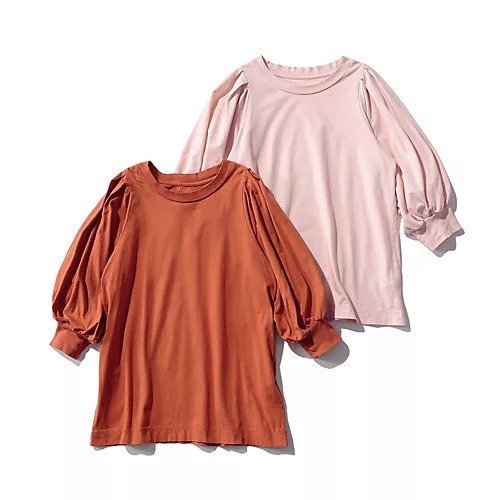 【スアデオ/suadeo】の【8の機能】coverossコラボボリューム袖Tシャツ 人気、トレンドファッション・服の通販 founy(ファニー) 　ファッション　Fashion　レディースファッション　Ladies' Fashion Online　トップス・カットソー　Tops/Tshirt　シャツ/ブラウス　Shirts/Blouses　ロング / Tシャツ　T-Shirts　シンプル　Simple　吸水　Water Absorption　抗菌　Antibacterial　洗える　Washable　other-2|ID: prp329100004594112 ipo3291000000032630008