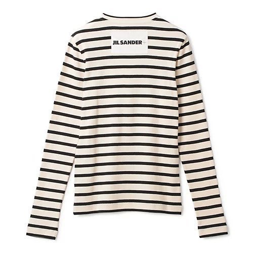 【ジルサンダープラス/JIL SANDER+】の【JIL SANDER+】LONG-SLEEVED TOP 人気、トレンドファッション・服の通販 founy(ファニー) ファッション Fashion レディースファッション Fashion for Women トップス・カットソー Cut & Sew Tops 2025年 2025 2025-2026秋冬・A/W Autumn/Winter 2025–26 AW25–26 シンプル Simple, Minimal パッチ Patch, Appliqué ボーダー Border, Stripe 洗える Machine Washable other-2|ID: prp329100004594113 ipo3291000000034864352