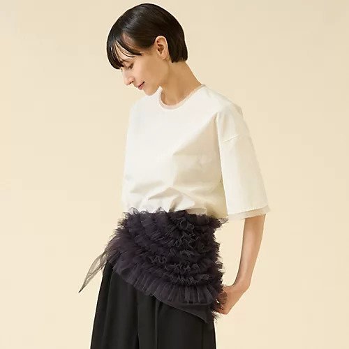 【マルティニーク/martinique】のブライトローンTブラウス 人気、トレンドファッション・服の通販 founy(ファニー) 　ファッション　Fashion　レディースファッション　Fashion for Women　トップス・カットソー　Cut & Sew Tops　シャツ・ブラウス・オフィスカジュアル　Elegant Blouses & Button-Ups　おすすめ　Recommended / Our Picks　オーガンジー　Organza Fabric　シルク　Silk, 100% Silk　シンプル　Simple, Minimal　フリンジ　Fringe, Tassel　ロング　Long, Long-Length　other-2|ID: prp329100004594145 ipo3291000000032630410