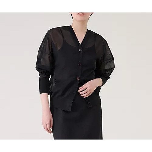 【マルティニーク/martinique】のシアーカーディガン インテリア・キッズ・メンズ・レディースファッション・服の通販 founy(ファニー) https://founy.com/ ファッション Fashion レディースファッション Ladies' Fashion Online トップス・カットソー Tops/Tshirt カーディガン Cardigans おすすめ Recommend ミラノリブ Milan Ribs |ID: prp329100004594233 ipo3291000000032631582