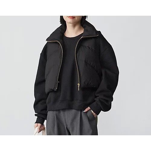 【シックス バイ ワン/6×1 SIXBYONE】のVERY SHORT VEST インテリア・キッズ・メンズ・レディースファッション・服の通販 founy(ファニー) 　ファッション　Fashion　レディースファッション　Ladies' Fashion Online　アウター　Coat Outerwear　トップス・カットソー　Tops/Tshirt　ベスト/ジレ　Gilets/Vests　インナー　Inner　ショート　Short　ドローコード　Draw Cord　ベスト　Vest　Night|ID: prp329100004594242 ipo3291000000032632023