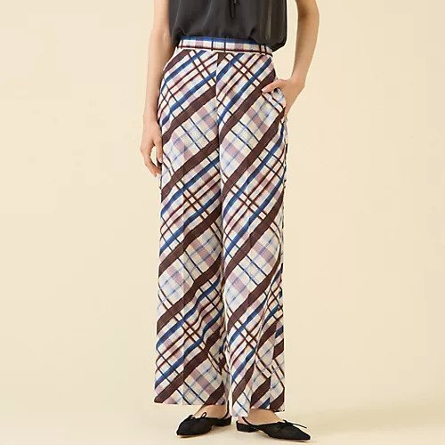 【マルティニーク/martinique】のcheckパンツ(セットアップ可) インテリア・キッズ・メンズ・レディースファッション・服の通販 founy(ファニー) https://founy.com/ ファッション Fashion レディースファッション Ladies' Fashion Online セットアップ Setup パンツ Pants おすすめ Recommend ショート Short シンプル Simple ジョーゼット Georgette ストレート Straight セットアップ Set Up チェック Check ノースリーブ No Sleeve バイアス Bias フラット Flat フロント Front リラックス Relax |ID: prp329100004594247 ipo3291000000032632471