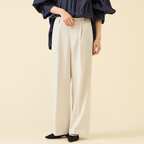 【マルティニーク/martinique】の2タックパンツ(セットアップ可) 人気、トレンドファッション・服の通販 founy(ファニー) 　ファッション　Fashion　レディースファッション　Fashion for Women　セットアップ　Matching Sets　レディースパンツ・ボトムス　Pants & Trousers / Bottoms　おすすめ　Recommended / Our Picks　ジョーゼット　Georgette, Semi-Sheer Fabric　スラックス　Slacks, Dress Pants　セットアップ　Set-Up, Coordinated Outfit　フロント　Front, Front Design　ベスト　Vest, Waistcoat　リラックス　Relax, Relaxed Fit　other-3|ID: prp329100004594248 ipo3291000000032632479