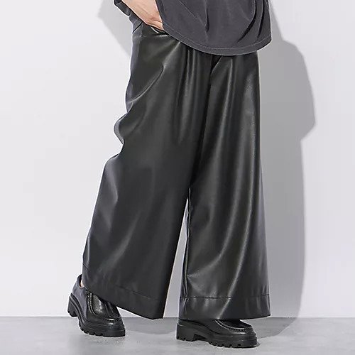 【コグ ザビッグスモーク/COGTHEBIGSMOKE】のALISON TROUSERS インテリア・キッズ・メンズ・レディースファッション・服の通販 founy(ファニー) 　ファッション　Fashion　レディースファッション　Ladies' Fashion Online　なめらか　Smooth　カットソー　Cut And Sew　ドローストリング　Drawstring　ビッグ　Big　リラックス　Relax　エレガント 上品　Elegant　ブラック|ID: prp329100004594256 ipo3291000000032632637
