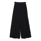 【ドメル/DOMELLE】のイージーワイドパンツ 人気、トレンドファッション・服の通販 founy(ファニー) ファッション Fashion レディースファッション Fashion for Women パンツ Pants & Trousers エレガント 上品 Elegant スリット Slit, Slit Detail ドレープ Drape, Draping Fabric フロント Front, Front Design ワイド Wide, Wide Fit thumbnail ブラック|ID: prp329100004594257 ipo3291000000034941722