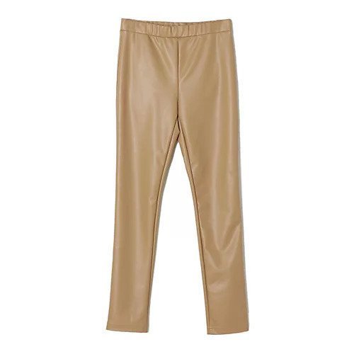 【エクラ/eclat】のフェイクレザーパンツ インテリア・キッズ・メンズ・レディースファッション・服の通販 founy(ファニー) 　ファッション　Fashion　レディースファッション　Ladies' Fashion Online　パンツ　Pants　ストレッチ　Stretch　人気　Popularity　別注　Special Order　洗える　Washable　キャメル|ID: prp329100004594258 ipo3291000000032632781