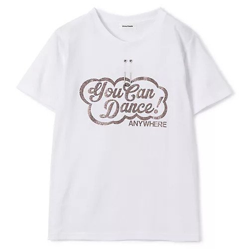 【チカ キサダ/CHIKA KISADA】のPRINT TEE インテリア・キッズ・メンズ・レディースファッション・服の通販 founy(ファニー) 　ファッション　Fashion　レディースファッション　Fashion for Women　2025年　2025　2025-2026秋冬・A/W　Autumn/Winter 2025–26 AW25–26　フィット　Fit, Slim Fit　洗える　Machine Washable　White&#215;Silver|ID: prp329100004594276 ipo3291000000032717478